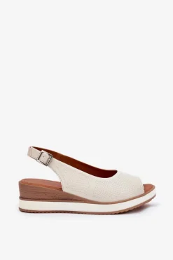 Sandały Z Cholewką|Sandały Na Koturnie><noscript><img width=