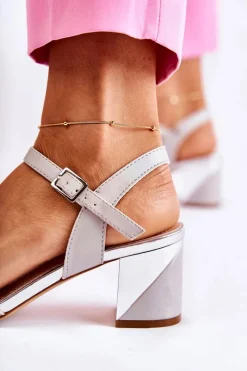 Sandały Na Obcasie><noscript><img width=