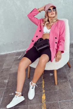 New Skórzane Trampki Big Star JJ274211 Białe Damskie Trampki Damskie Big Star|Trampki Damskie Niskie