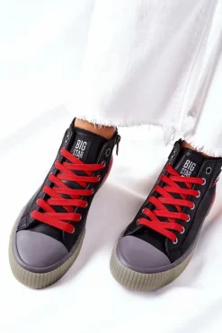 Trampki Damskie Big Star|Trampki Damskie Wysokie><noscript><img width=