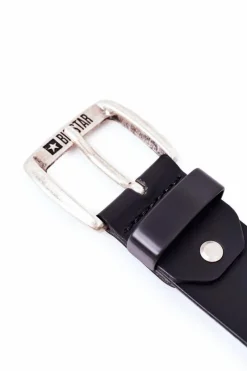 Online Skórzany Pasek Męski Big Star HH674108 Czarny Paski