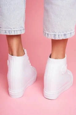 Discount Big Star Shoes Sneakersy Damskie Big Star Białe FF274A192 Biały