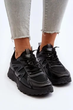 Outlet Sneakersy damskie Big Star NN274A085 Damskie Buty Sportowe Big Star|Sneakersy Damskie