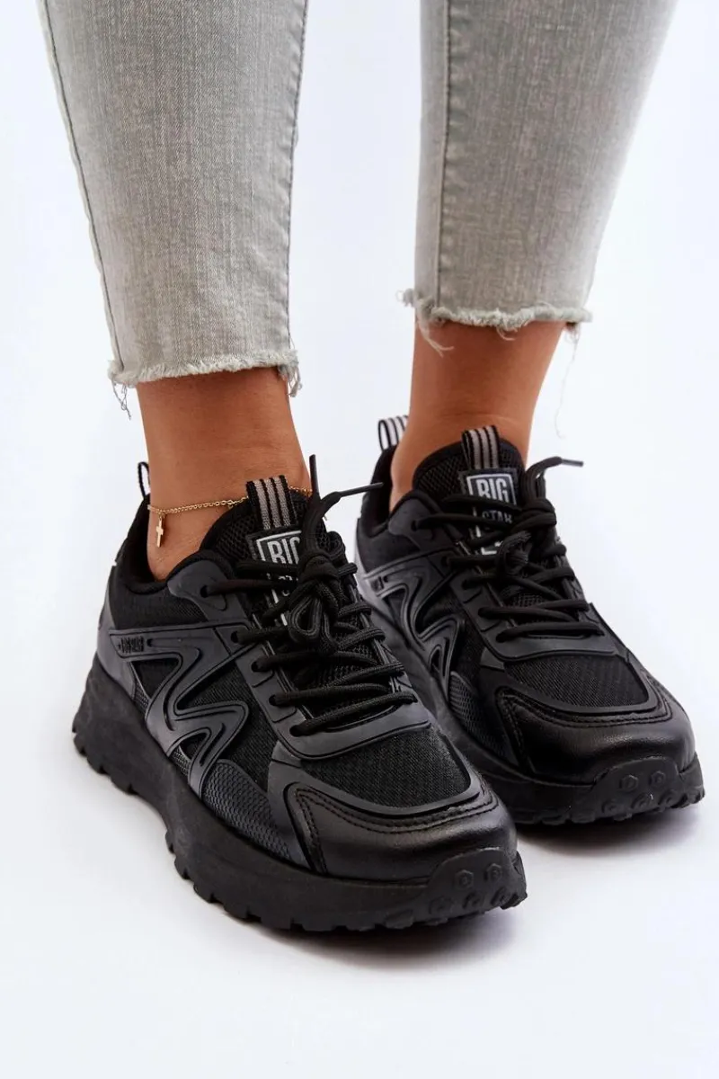 Outlet Sneakersy damskie Big Star NN274A085 Damskie Buty Sportowe Big Star|Sneakersy Damskie