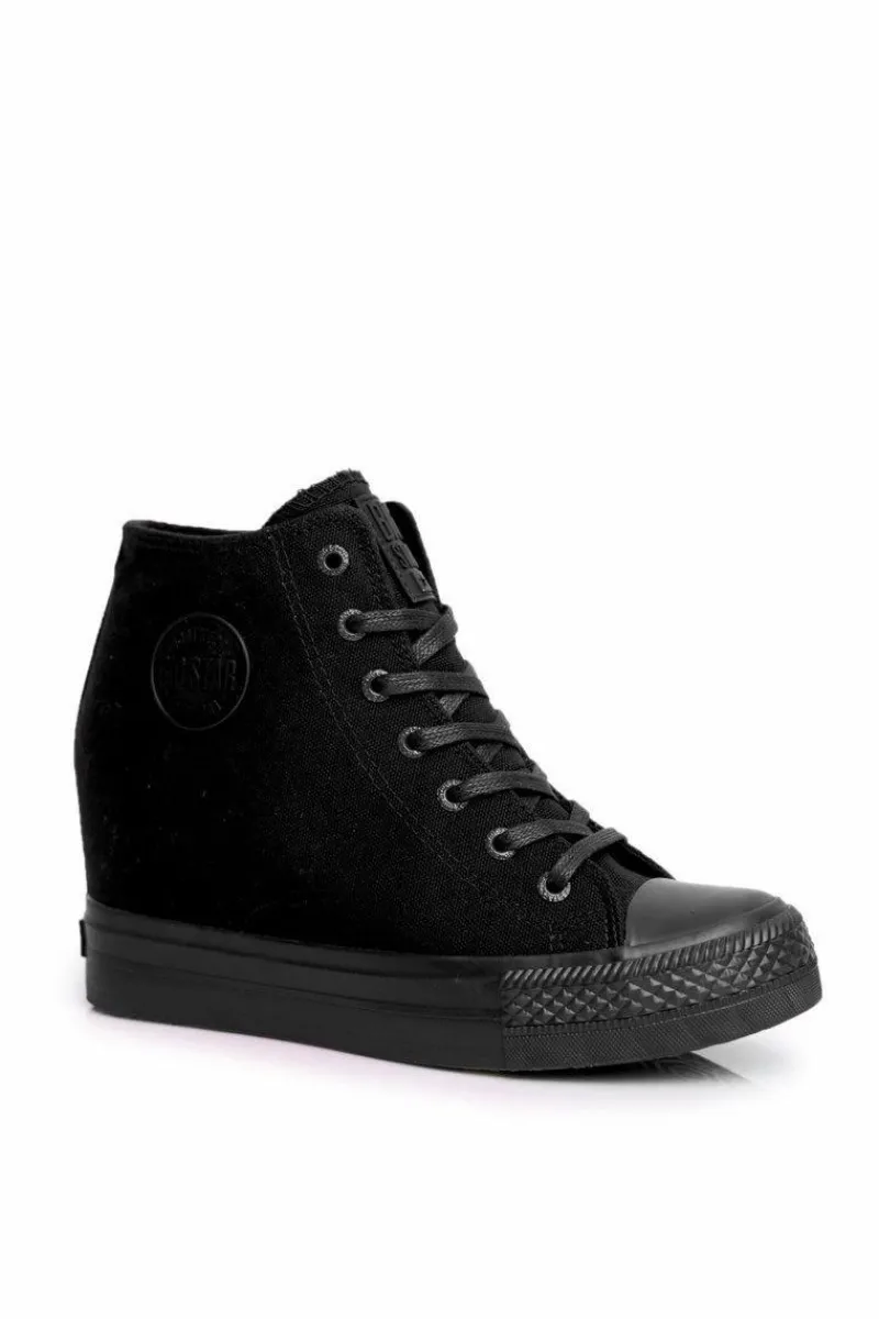 Trampki Damskie Big Star|Big Star>Big Star Shoes Sneakersy Damskie Big Star Czarne FF274A191