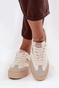 Clearance Lee Sneakersy Damskie AILANI WOMEN LOW 50253004.02A Zgaszona Biel