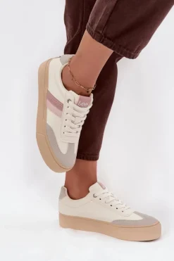 Clearance Lee Sneakersy Damskie AILANI WOMEN LOW 50253004.02A Zgaszona Biel