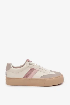 Clearance Lee Sneakersy Damskie AILANI WOMEN LOW 50253004.02A Zgaszona Biel