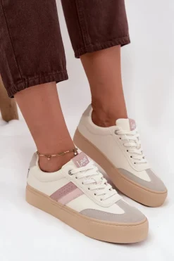 Clearance Lee Sneakersy Damskie AILANI WOMEN LOW 50253004.02A Zgaszona Biel