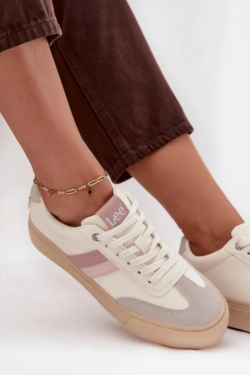 Clearance Lee Sneakersy Damskie AILANI WOMEN LOW 50253004.02A Zgaszona Biel