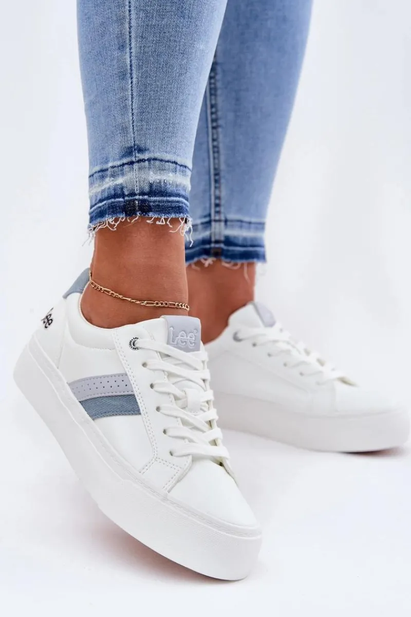 Sale Sneakersy Damskie LAYLA WOMEN LOW 50251003 Białe Damskie Sneakersy Damskie