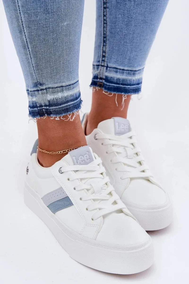 Sale Sneakersy Damskie LAYLA WOMEN LOW 50251003 Białe Damskie Sneakersy Damskie