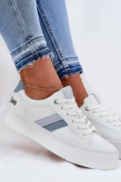 Sale Sneakersy Damskie LAYLA WOMEN LOW 50251003 Białe Damskie Sneakersy Damskie