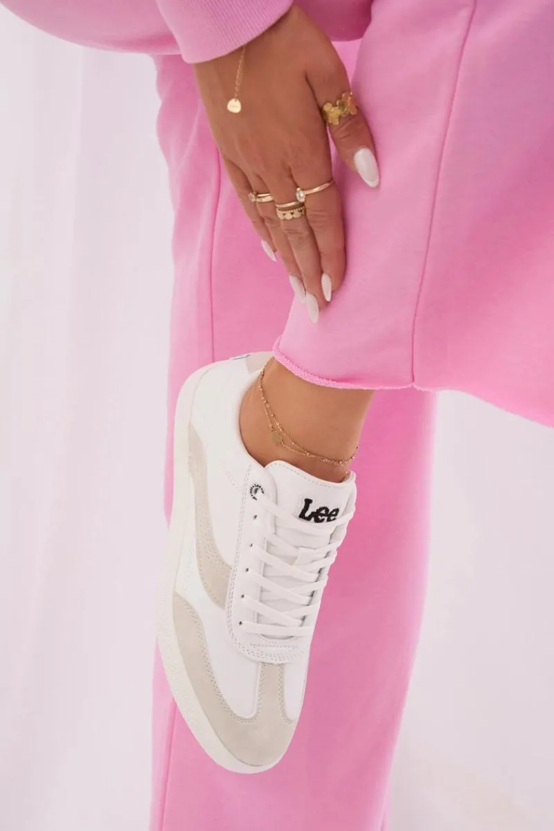 Best Sneakersy Damskie LIAN WOMEN LOW 50251005.1FG Białe Damskie Sneakersy Damskie