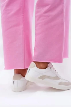 Best Sneakersy Damskie LIAN WOMEN LOW 50251005.1FG Białe Damskie Sneakersy Damskie