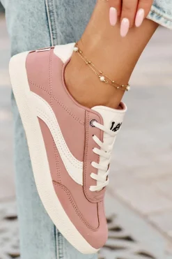 Outlet Lee Sneakersy Damskie LIAN WOMEN LOW 50251005.72G Fioletowe Fioletowy