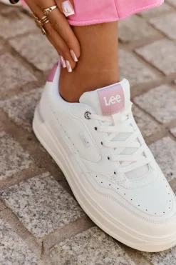 Best Sneakersy Damskie Na Platformie EMMA WOMEN LOW 50251014.00L Białe Damskie Sneakersy Damskie