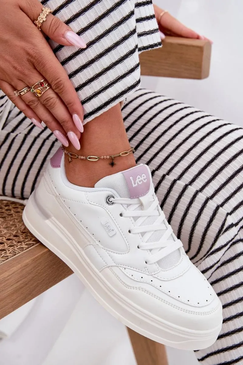 Best Sneakersy Damskie Na Platformie EMMA WOMEN LOW 50251014.00L Białe Damskie Sneakersy Damskie