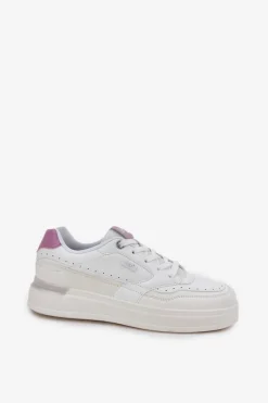 Best Sneakersy Damskie Na Platformie EMMA WOMEN LOW 50251014.00L Białe Damskie Sneakersy Damskie