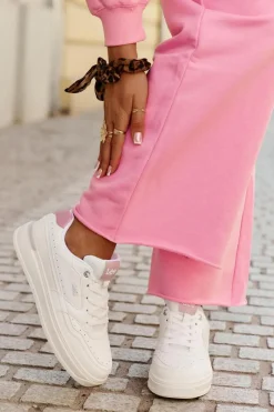 Best Sneakersy Damskie Na Platformie EMMA WOMEN LOW 50251014.00L Białe Damskie Sneakersy Damskie