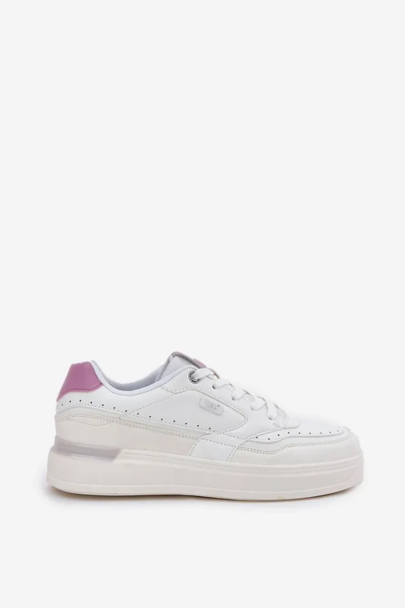 Best Sneakersy Damskie Na Platformie EMMA WOMEN LOW 50251014.00L Białe Damskie Sneakersy Damskie