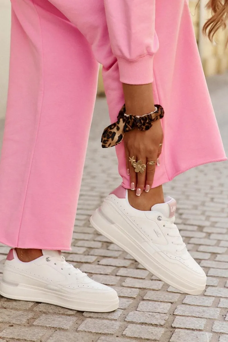 Best Sneakersy Damskie Na Platformie EMMA WOMEN LOW 50251014.00L Białe Damskie Sneakersy Damskie