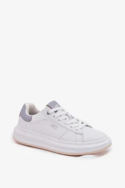 Clearance Lee Sneakersy Damskie Na Platformie NAOMI WOMEN LOW 50251012.06K Białe