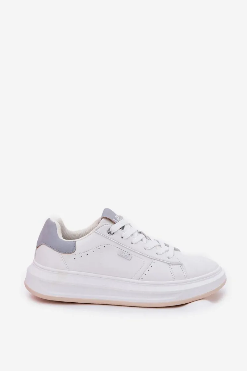 Clearance Lee Sneakersy Damskie Na Platformie NAOMI WOMEN LOW 50251012.06K Białe
