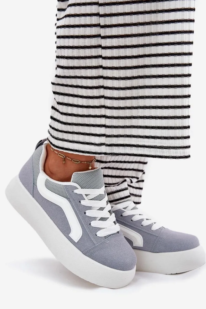 Sale Sneakersy Damskie Na Platformie e Tellnira Damskie Buty Sportowe Na Platformie|Sneakersy Damskie