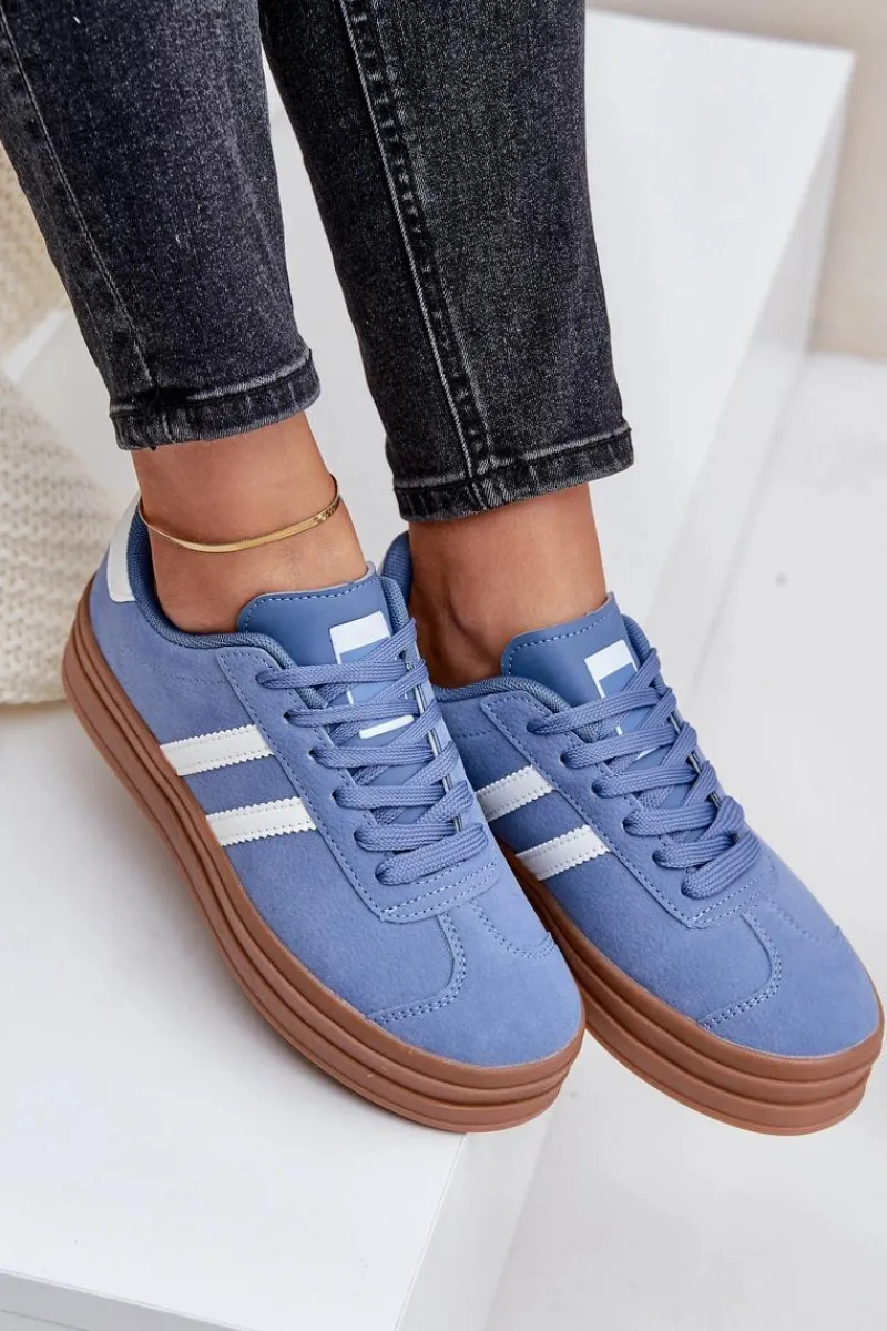 Sale Sneakersy Damskie Na Platformie e Egelia Damskie Buty Sportowe Na Platformie|Sneakersy Damskie