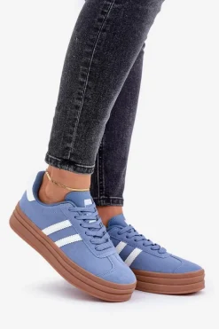 Sale Sneakersy Damskie Na Platformie e Egelia Damskie Buty Sportowe Na Platformie|Sneakersy Damskie