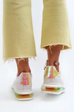 New Sneakersy Damskie Skórzane NN2N4029 Białe Damskie Sneakersy Damskie