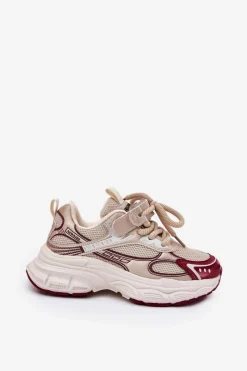 Chłopięce|Dziewczęce>Boto Sneakersy Dziecięce Na Grubej Podeszwie Złote Xairana Złoty