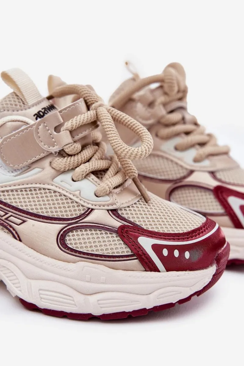 Chłopięce|Dziewczęce>Boto Sneakersy Dziecięce Na Grubej Podeszwie Złote Xairana Złoty