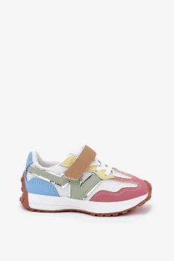 Chłopięce|Dziewczęce>Boto Sneakersy Dziecięce Na Rzep Multikolor Tezzu Wielokolorowy