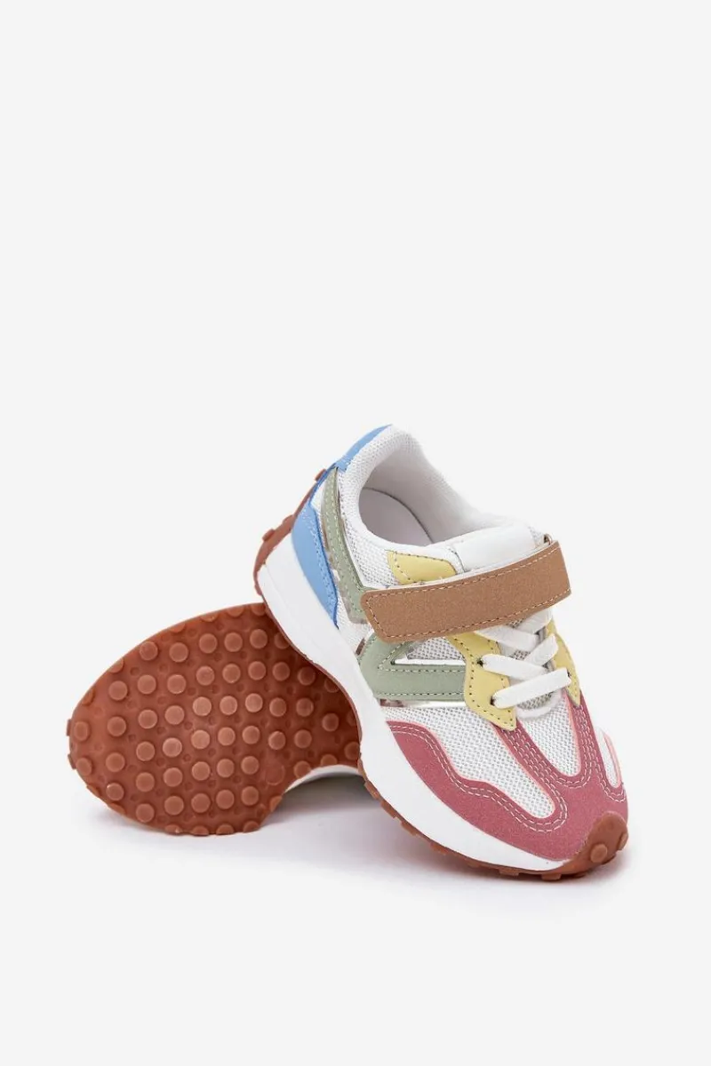 Chłopięce|Dziewczęce>Boto Sneakersy Dziecięce Na Rzep Multikolor Tezzu Wielokolorowy