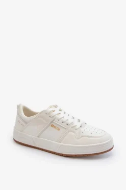 Online Big Star Shoes Sneakersy Męskie Big Star NN174093 Białe Biały