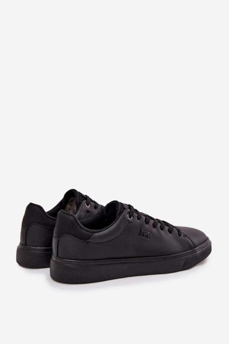 Obuwie Sportowe Męskie>Lee Sneakersy Męskie BRETT MEN LOW 50253047 Czarne