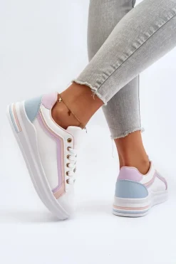 Online Sneakesy Damskie Z Brokatem Różowe Elnami Damskie Sneakersy Damskie