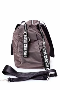 Discount Big Star Shoes Sportowa Torba Big Star II574002 Popielata