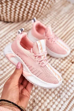 Dziewczęce>Boto Sportowe Buty Dziecięce Różowe Stich