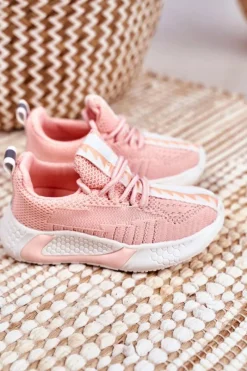 Dziewczęce></noscript>Boto Sportowe Buty Dziecięce Różowe Stich