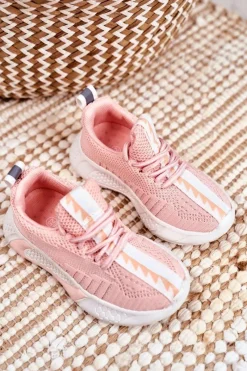 Dziewczęce></noscript>Boto Sportowe Buty Dziecięce Różowe Stich
