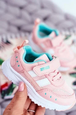 Best Sportowe Buty Dziecięce Różowe ABCKIDS B933104083 Dzieci Dziewczęce