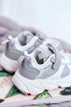 Sale Boto Sportowe Buty Dziecięce Szare ABCKIDS B011104349