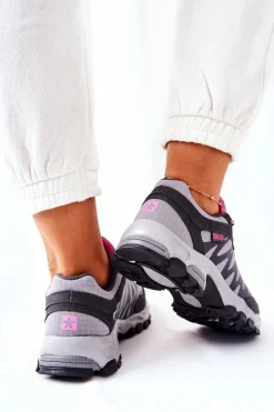 Trampki Damskie Big Star|Buty Sportowe Na Platformie></noscript>Big Star Shoes Sportowe Buty Memory Foam Big Star GG274499 Szare