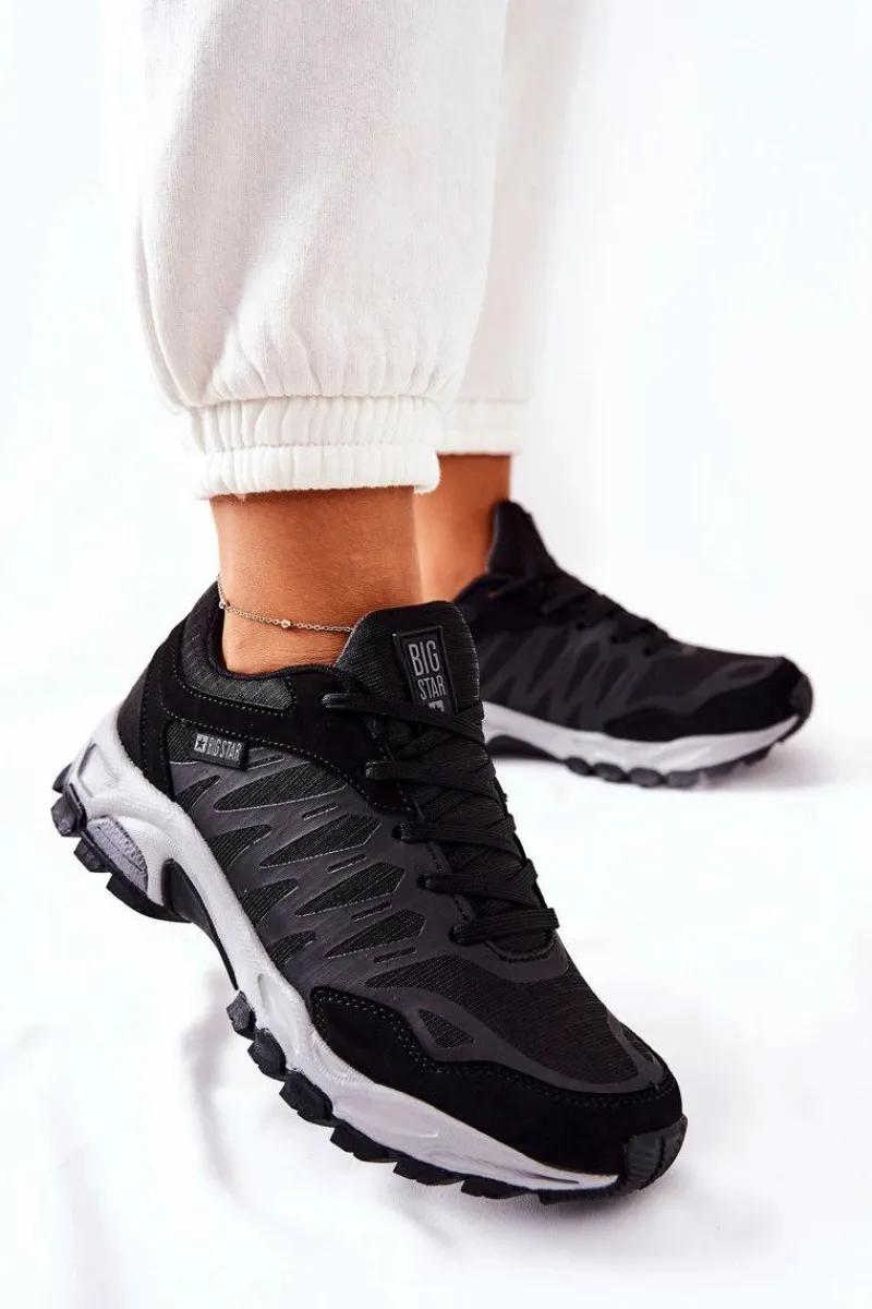 Online Big Star Shoes Sportowe Buty Memory Foam Big Star GG274501 Czarne