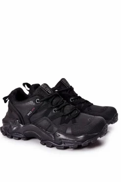 Obuwie Sportowe Męskie>Big Star Shoes Sportowe Buty Sneakersy Męskie Big Star II174113 Czarne