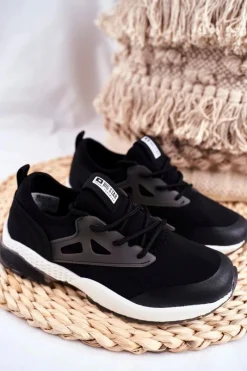 Sportowe Dziecięce Big Star Czarne FF374147 Dzieci Dziewczęce