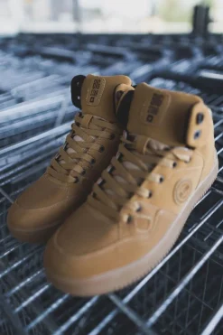 Clearance Sportowe Męskie Buty Big Star Wysokie Camel EE174432 Męskie Trampki Męskie Big Star|Obuwie Sportowe Męskie